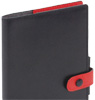 Duo Leather is available in Black/Red Black/Red